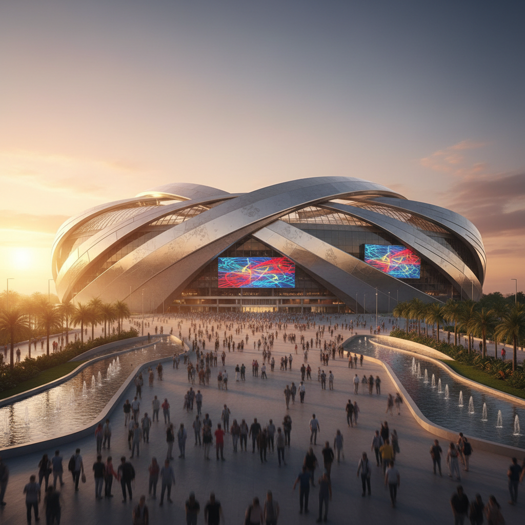 Jugadores en acción sobre el césped en un encuentro de grupos del Mundial 2026 con tabla de la copa del mundo 2026 visible en pantalla